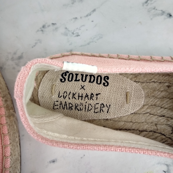 *LAST 1* Soludos Espadrille Platform Smoking Flats - Picture 7 of 7
